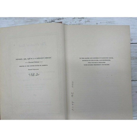 1948 The Practical Book of Chinaware by Eberlein Ramsdell Lippencott Marks China - Picture 8 of 12